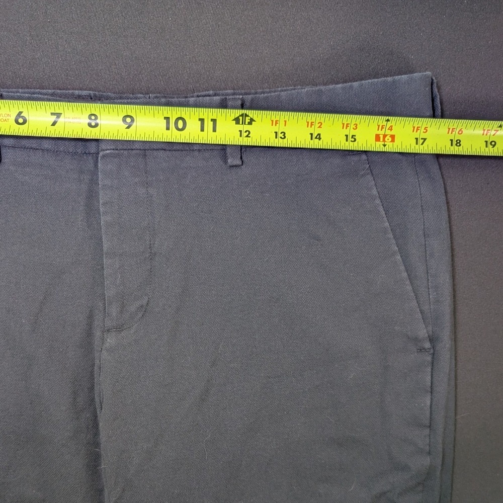 Express Mens 32 x 34 Slim Fit Stretch Dark Gray Dress Pants Business Casual - Picture 8 of 11